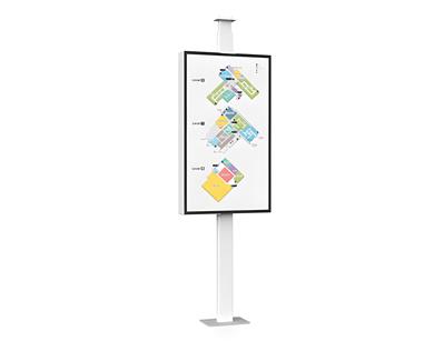 Axeos držák podlaha/strop pro 1 monitor 46" - 55"